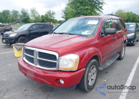 2006 Dodge Durango Slt from USA, damaged, VIN 1D4HB48N76F168828